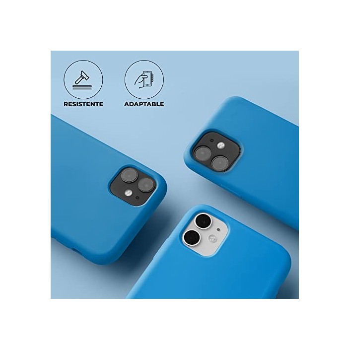 Funda Silicona para Apple iPhone 11 Azul...