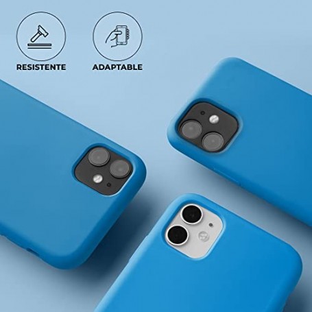 Funda Silicona para Apple iPhone 11 Azul Surfero | Librephonia