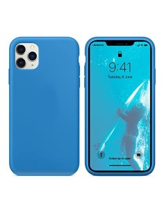 Funda Silicona para Apple iPhone 11 Pro Azul Surfero |...