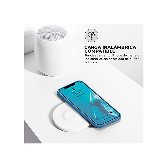 Funda Silicona para Apple iPhone 11 Pro Azul...