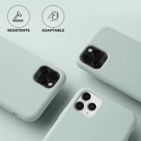 Funda Silicona para Apple iPhone 11 Pro Max Espuma de Mar | Librephonia