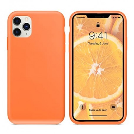 Funda Silicona para Apple iPhone 11 Pro Max Vitamina C | Librephonia