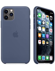 Funda Silicona para Apple iPhone 11 Pro Azul Alaska...