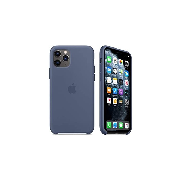 Funda Silicona para Apple iPhone 11 Pro Azul...