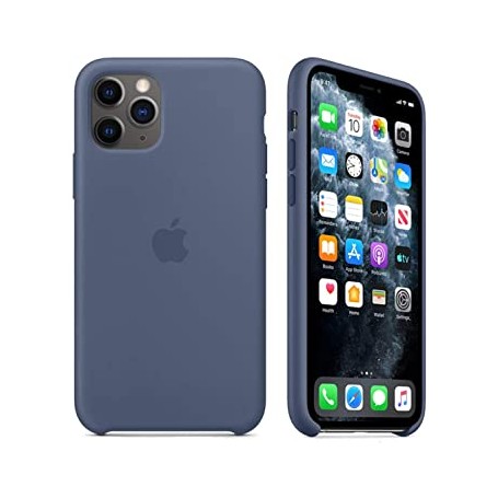 Funda Silicona para Apple iPhone 11 Pro Azul Alaska MWYR2ZM/A