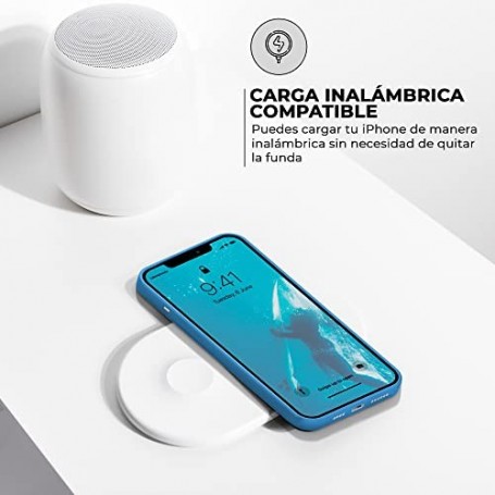 Funda Silicona para Apple iPhone 11 Pro Max Azul Surfero | Librephonia