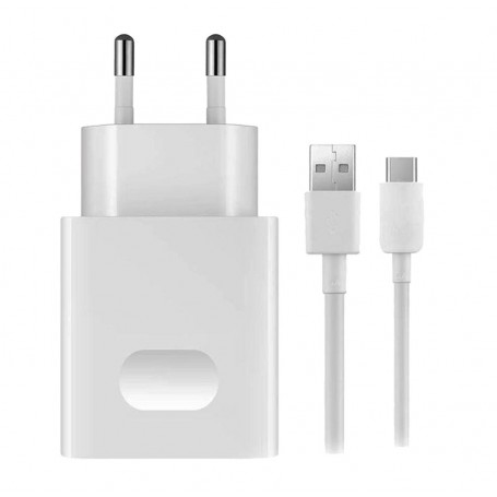 Cargador Huawei Rápido 18W Modelo HW 090200EH0 Incluye Cable Tipo C