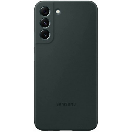Funda Samsung de Silicona para Galaxy S22 Plus Verde Oscuro Modelo EF-PS906TG | Estado Como Nuevo | Outlet