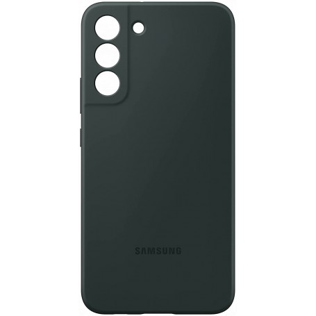 Funda Samsung de Silicona para Galaxy S22 Plus Verde Oscuro Modelo EF-PS906TG | Estado Como Nuevo | Outlet