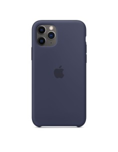 Funda Apple iPhone 11 Pro Silicona Azul Medianoche