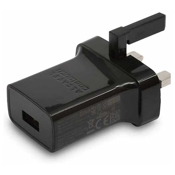 Cargador Alcatel Modelo UC11UK Negro UK| Sin...