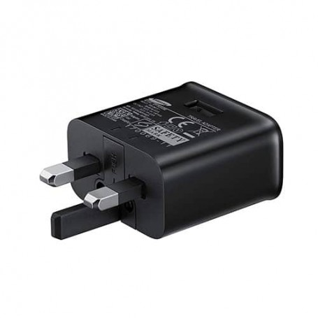 Cargador Samsung Modelo TA20UBE Carga Rápida En Negro | Estado Muy Bueno|Outlet