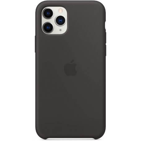 Funda de Silicona para Apple iPhone 11 Pro color Negro Modelo MWYN2ZM