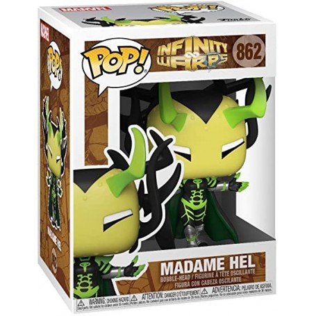 Figura Funko Pop! Marvel Infinity Warps Madame Hel Modelo 862 | 52010
