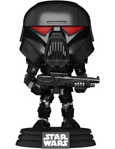 Funko Pop! Star Wars The Mandalorian Soldado Oscuro Dark...