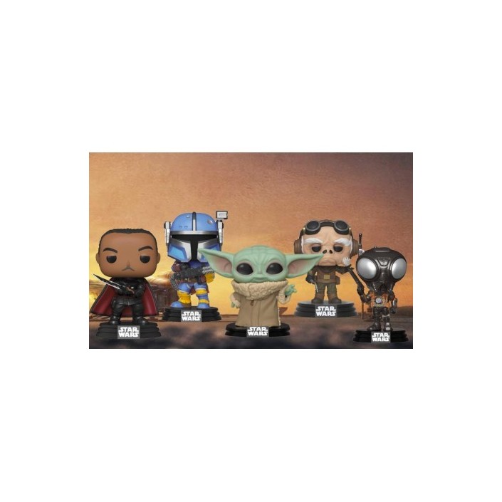 Funko Pop! Star Wars The Mandalorian Soldado...