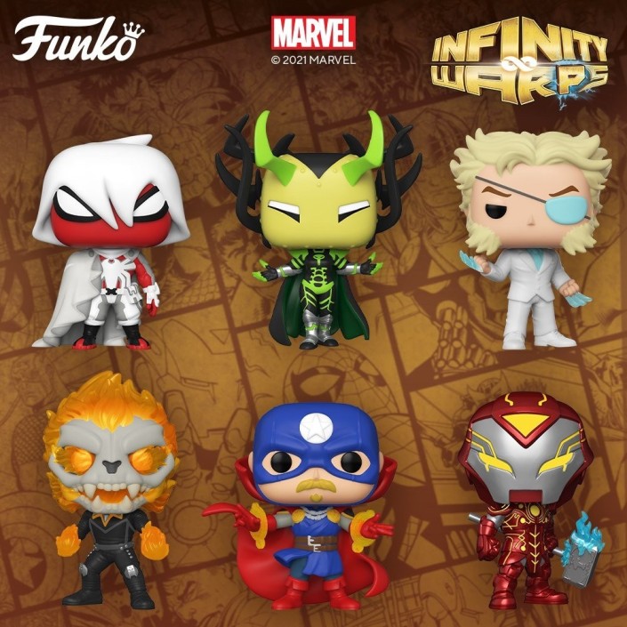 Figura Funko Pop! Marvel Infinity Warps Madame...