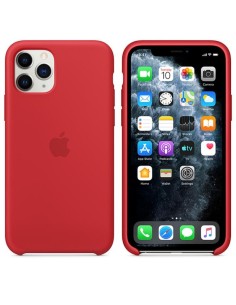 Funda Apple iPhone 11 Pro Silicona Rojo 2
