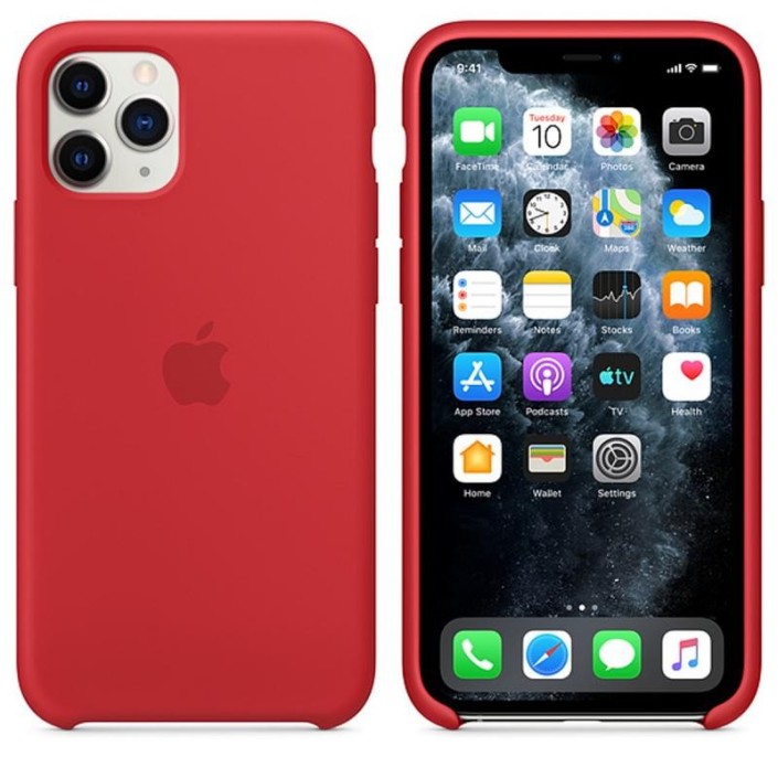 Funda Apple iPhone 11 Pro Silicona Rojo