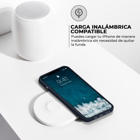 Funda Silicona para Apple iPhone 11 Azul Marino | Librephonia