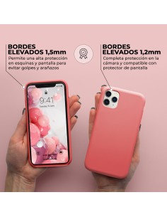 Funda Silicona para Apple iPhone 11 Pro Rosa Chicle |... 2