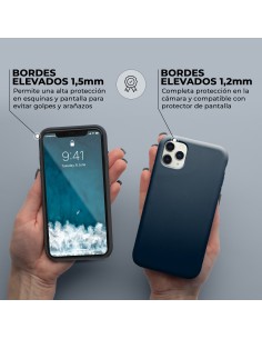 Funda Silicona para Apple iPhone 11 Pro Azul Marino |... 2