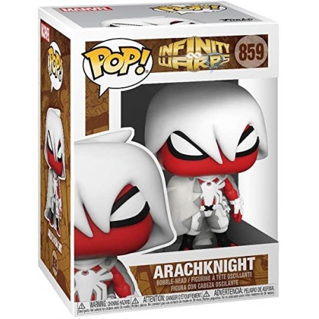 Figura Funko Pop! Marvel Infinity Warps Arachknight  Modelo 859 | 52007