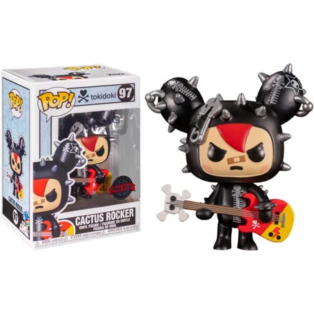 Figura Funko Pop! Tokidoki Cactus Rocker Modelo 97 | 56115 Edición Especial
