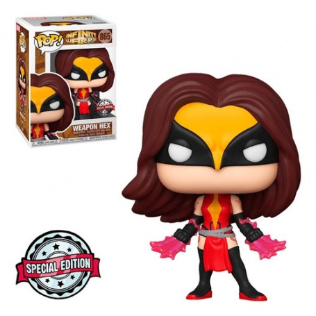 Figura Funko Pop! Marvel Infinity Warps Weapon Hex  Modelo 865 | 54622 Edición Especial
