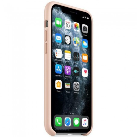 Funda Apple iPhone 11 Pro Max Silicona Rosa Arena MWYY2