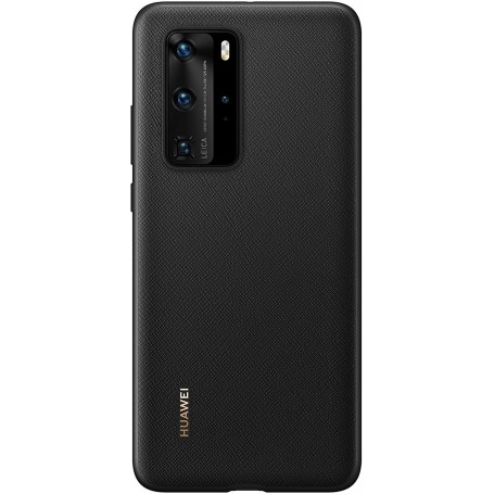 Funda Huawei PU Para P40 Pro Negro Modelo 51993787 Nuevo