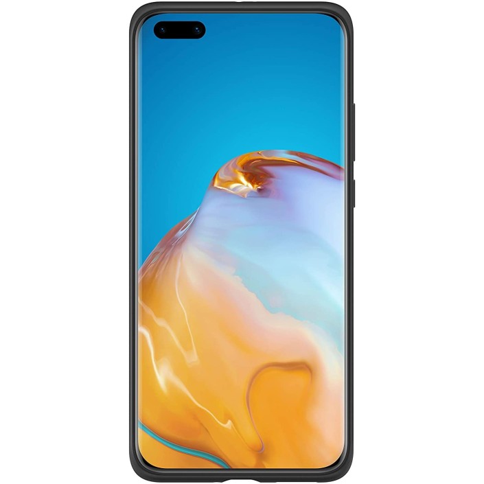 Funda Huawei PU Para P40 Pro Negro Modelo...