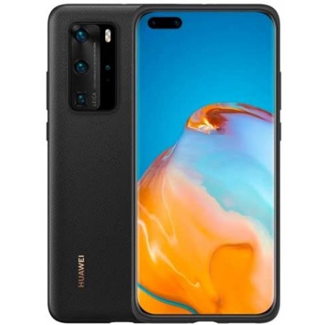 Funda Huawei PU Para P40 Pro Negro Modelo 51993787 Nuevo