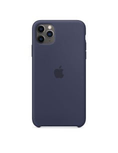 Funda Apple iPhone 11 Pro Max Silicona Azul Medianoche MWYW2