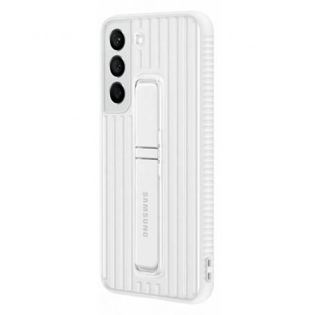 Funda Samsung para Galaxy S22 Standing Cover Color Blanco Verde Modelo EF-RS901CW