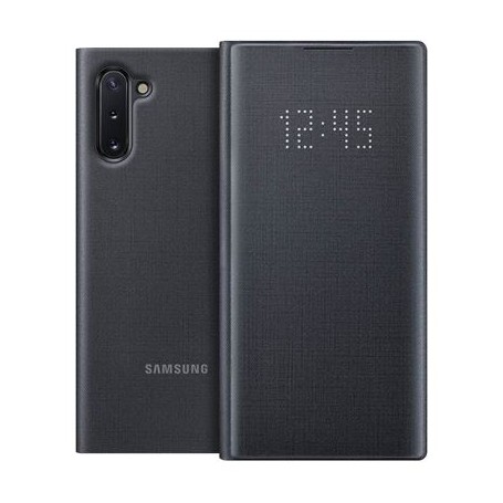 Funda Samsung para Galaxy Note 10 LED View En Color Negro EF-NN970PB Nuevo
