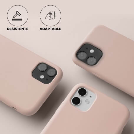 Funda Silicona para Apple iPhone 11 Rosa Arena - Librephonia