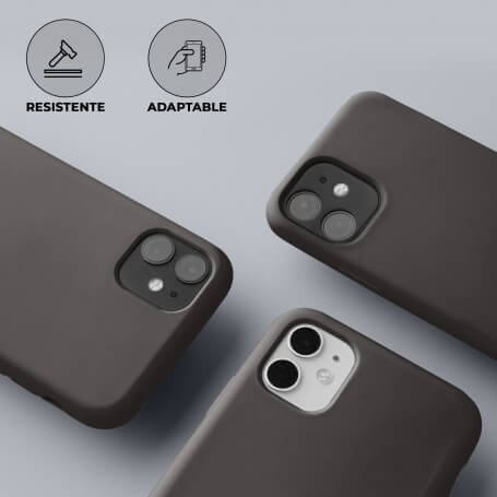 Funda Silicona para Apple iPhone 11 Negro - Librephonia