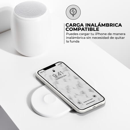 Funda Silicona para Apple iPhone 11 Blanco - Librephonia