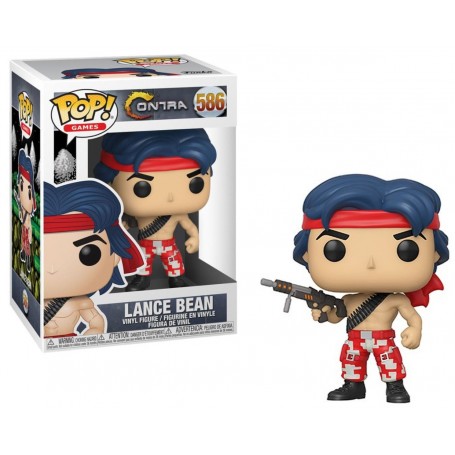 Figuras Funko Pop! Juegos Contra Lance Bean Modelo 586 | 46998 | Outlet Caja Dañada