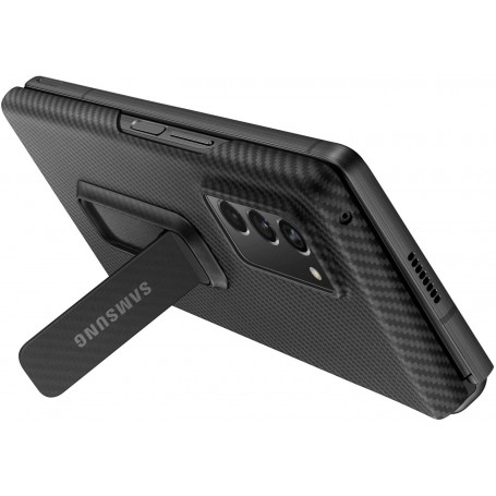 Funda Standing Cover para Samsung Galaxy Z Fold 2 Aramid Modelo EF-XF916SB Negro | Estado Como Nuevo | Outlet