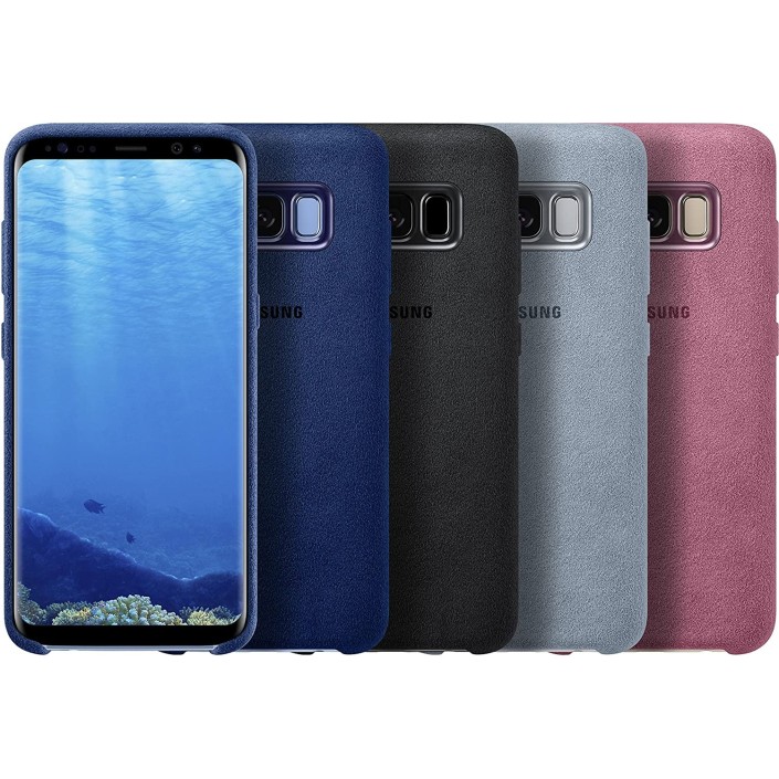 Funda Samsung Galaxy S8 Alcántara Gris...