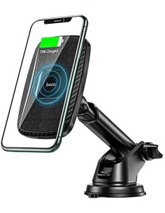 Hoco Soporte cargador inalámbrico de móviles para coche... 2