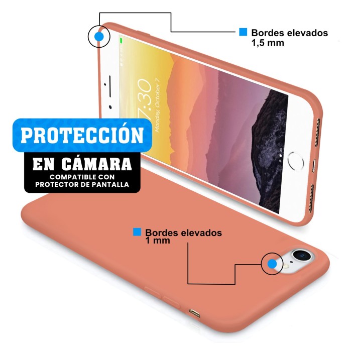 Funda Silicona para Apple iPhone 7 / 8 / SE...