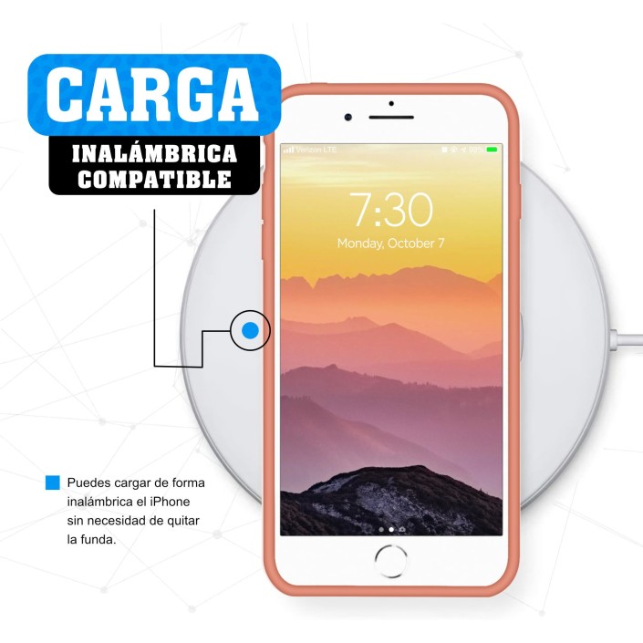 Funda Silicona para Apple iPhone 7 / 8 / SE...