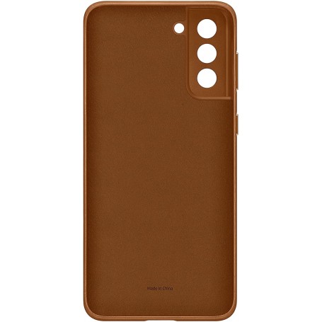 Funda Samsung En Piel para Galaxy S21 Plus Color Marrón Modelo EF-VG996LA | Estado Genial | Outlet