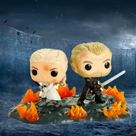 Figura Funko Pop! Televisión Juego de Tronos Daenerys & Jorah  Modelo 86 | 44824 | Caja Dañada Outlet