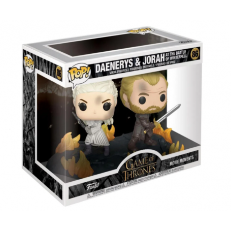 Figura Funko Pop! Televisión Juego de Tronos Daenerys & Jorah  Modelo 86 | 44824 | Caja Dañada Outlet