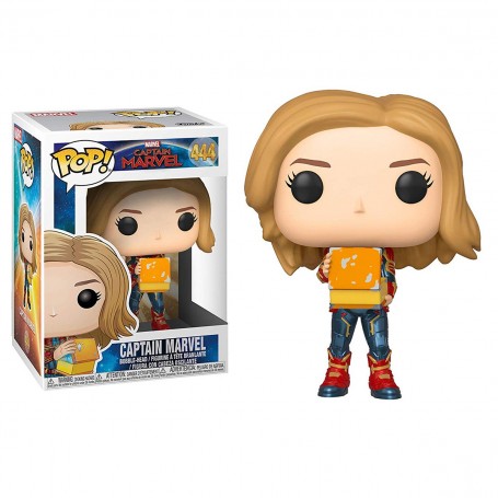 Figura Funko Pop! Marvel Capitana Marvel Modelo 444 | 37685 Brilla en la oscuridad
