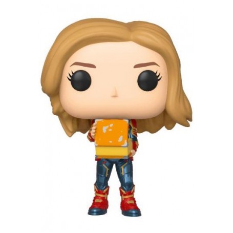 Figura Funko Pop! Marvel Capitana Marvel Modelo 444 | 37685 Brilla en la oscuridad